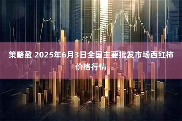 策略盈 2025年6月3日全国主要批发市场西红柿价格行情